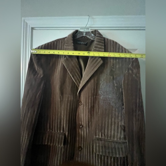MetaFuori New York Embroidered Cordaroy Blazer Sportcoat Jacket size 2XL - Picture 12 of 16